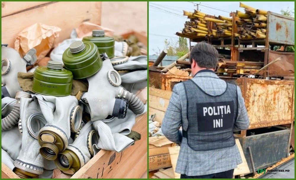 Măști de protecție contra gazelor, comercializate fără acte de proveniență